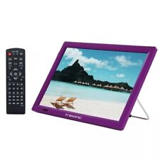 Trexonic roxo 14" widescreen portátil LED HDMI TV TRX-14D com garantia AV USB SD, usado comprar usado  Enviando para Brazil