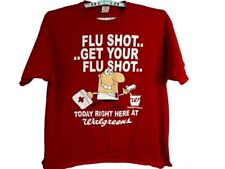 Usado, Camiseta uniforme Walgreens Get Your Flu Shot Funcionário tamanho 2XL comprar usado  Enviando para Brazil