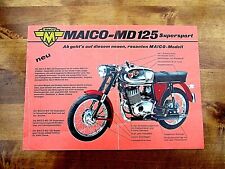 Maico md125 sport for sale  LEOMINSTER