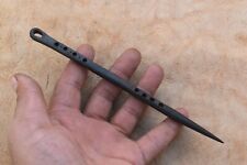 handmade Vintage blacksmith iron spike hand forged fid spiral sailing tool, used for sale  Shipping to South Africa