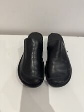 Clarks black leather for sale  LONDON