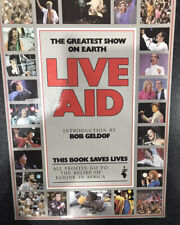 Live aid book for sale  BEDFORD