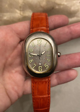 HAUREX RICURVO Projetado por J.J. 88110 Relógio Edição Limitada com Pulseira de Couro Vermelha comprar usado  Enviando para Brazil