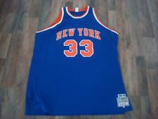 Camiseta New York Knicks Patrick Ewing autêntica azul Mitchell And Ness tamanho 56 3xl comprar usado  Enviando para Brazil