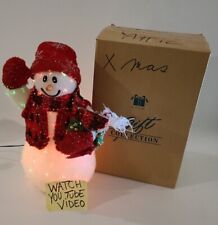 avon fiber optic snowman for sale  Melbourne
