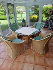 Rattan sitzgruppe tisch gebraucht kaufen  Tespe