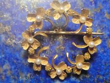 Broche vintage couronne d'occasion  Kaysersberg