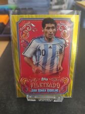 Usado, Juan Román Riquelme 2023 Topps Fileteado Argentina Amarillo Tango 041/150 FT-10 segunda mano  Embacar hacia Argentina