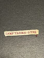 Camp tadma years for sale  Gadsden