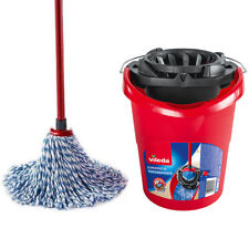 Vileda Mop Bucket and Wringer Set SuperMocio Microfibre and Cotton Head for sale  Shipping to South Africa