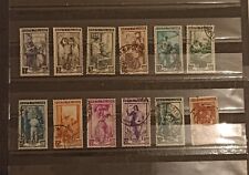 Italie timbres metiers d'occasion  Étueffont