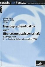 Fremdsprachendidaktik überset gebraucht kaufen  Berlin