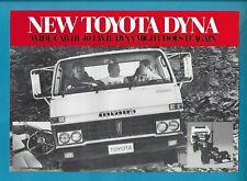 Folheto de caminhão diesel TOYOTA DYNA WIDE CAB HU40 LWB , usado comprar usado  Enviando para Brazil