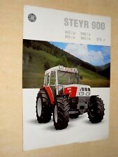 Prospectus tracteur steyr d'occasion  Cluny