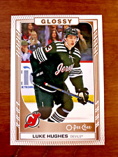 Luke Hughes 2023-24 Upper Deck Series 1 O-Pee-Chee Glossy Rookie RC #R-9 Devils for sale  Shipping to South Africa