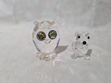 Crystal mini animals for sale  WELLINGBOROUGH