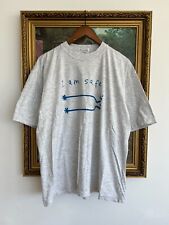 Vintage 90s Durex Condoms I am Safe Sex Promo Gray T-shirt Sz XL for sale  Shipping to South Africa