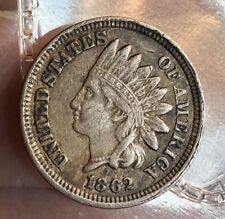 Indian cent 1862 for sale  Shipping to Ireland