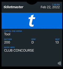 Tool concert ticket for sale  Ashburn