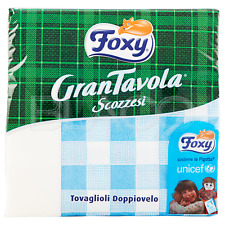 Foxy tovaglioli scozzesati usato  Italia