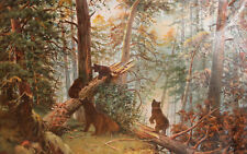 Vintage oil painting Ivan Shishkin reproduction  for sale  Shipping to South Africa