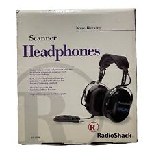 Auriculares escáner de carreras Radio Shack 33-1198 bloqueo de ruido en caja segunda mano  Embacar hacia Argentina