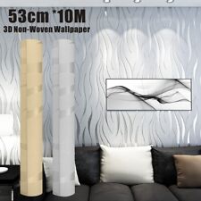 Embossed wave wallpaper for sale  UK