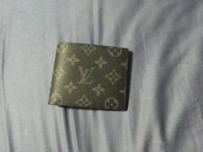 Billetera plegable de cuero diseño Louis Vuitton monograma LV para hombre segunda mano  Embacar hacia Argentina