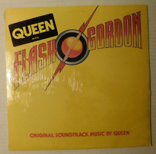 Selado 1980 LP Queen Flash Gordon Elektra SE-518 com adesivo hype comprar usado  Enviando para Brazil