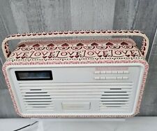 Emma Bridgewater ViewQuest Sampler Love Hearts DAB+ Radio & Ipod Dock for sale  PLYMOUTH