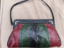 Vintage snakeskin handbag for sale  MORECAMBE