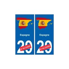 Espagne carte drapeau d'occasion  France