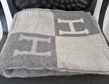HERMES Wool Avalon Blanket New for sale  Shipping to South Africa