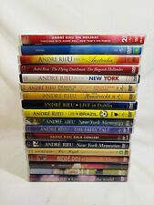 18 x DVDs de música Andre Rieu todas as regiões país das maravilhas mundo concerto ao vivo lançamentos raros comprar usado  Enviando para Brazil