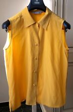 Camicia marella gialla usato  Genova