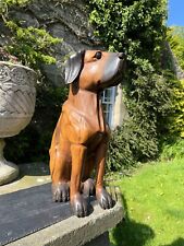 Wooden sculpture sitting for sale  HARROGATE