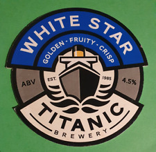 Titanic brewery white for sale  PRESTON