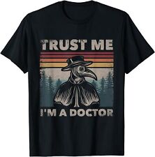 NUEVO LIMITADO Trust Me I'm A Doctor Plague Doctor Máscara facial Médico Camiseta segunda mano  Embacar hacia Argentina