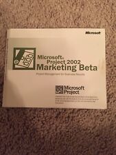 Microsoft Project 2002 Marketing Beta for sale  Shipping to South Africa