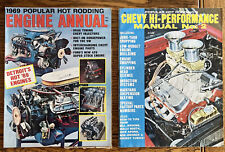 Popular revista Hot Rodding 1969 motor anual e 1970 Chevy manual de desempenho comprar usado  Enviando para Brazil