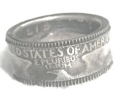 Moeda de um quarto de dólar Liberty 1964 anel águia Estados Unidos tamanho 6.2 arte de trincheira comprar usado  Enviando para Brazil
