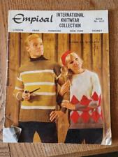 Empisal Knitting Machine Pattern International Knitwear Collection Book AU12, used for sale  Shipping to South Africa