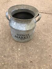 Metal flower pot for sale  HUNTINGDON