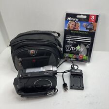 Usado, Bolsa e disco para câmera Sony DCR-DVD810 Handycam 25x Hybrid Plus pacote com 3 comprar usado  Enviando para Brazil