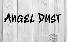 Aufkleber angel dust gebraucht kaufen  Papenburg