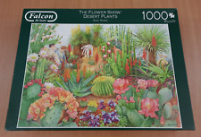 Falcon The Flower Show: Desert Plants 1000 Piece Jigsaw Puzzle, used for sale  Shipping to South Africa
