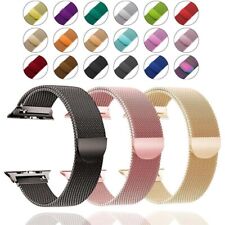 Pulseira magnética de metal iwatch para Apple Watch Series SE 6 5 4 3 2 1 38 40mm comprar usado  Enviando para Brazil