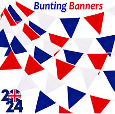 Colour bunting flags for sale  TIPTON