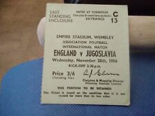 England jugoslavia football for sale  ST. LEONARDS-ON-SEA