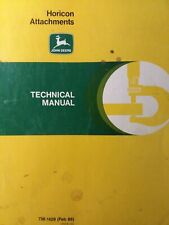 John Deere Lawn Garden & Compact Tractor Implement Backhoe Tiller Service Manual for sale  Chewelah